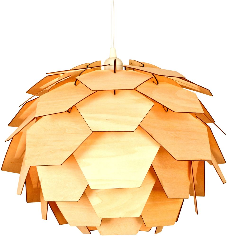 Carpatica Deckenleuchte - Natur