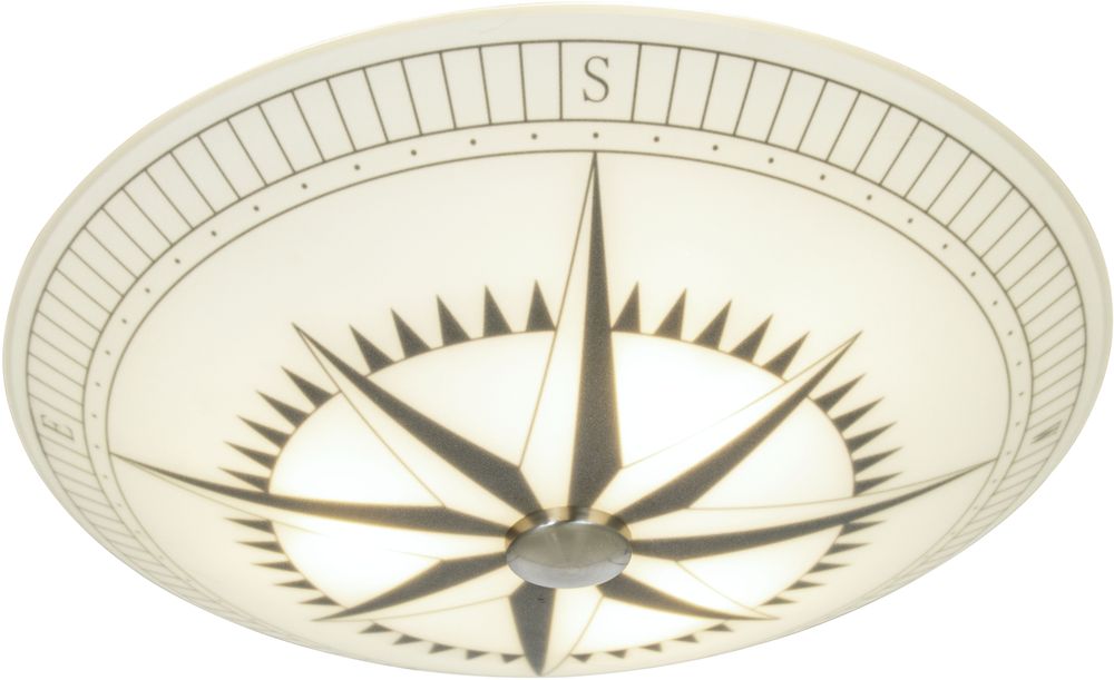 Deckenleuchte Compass - Wei�/Schwarz