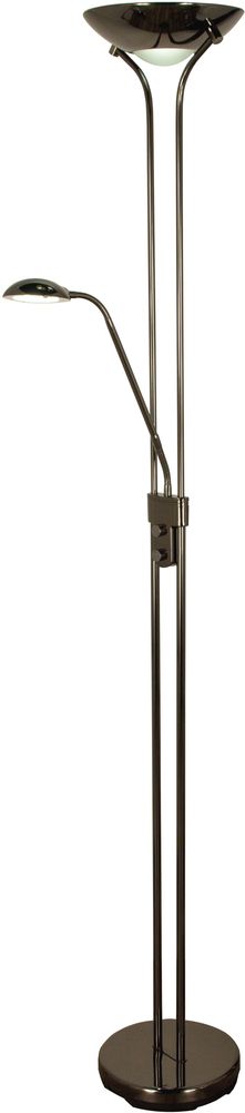 Sch�ne Stehlampe - Schwarzchrom