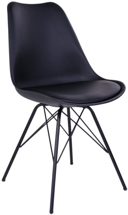 Oslo Esszimmerstuhl - Schwarz