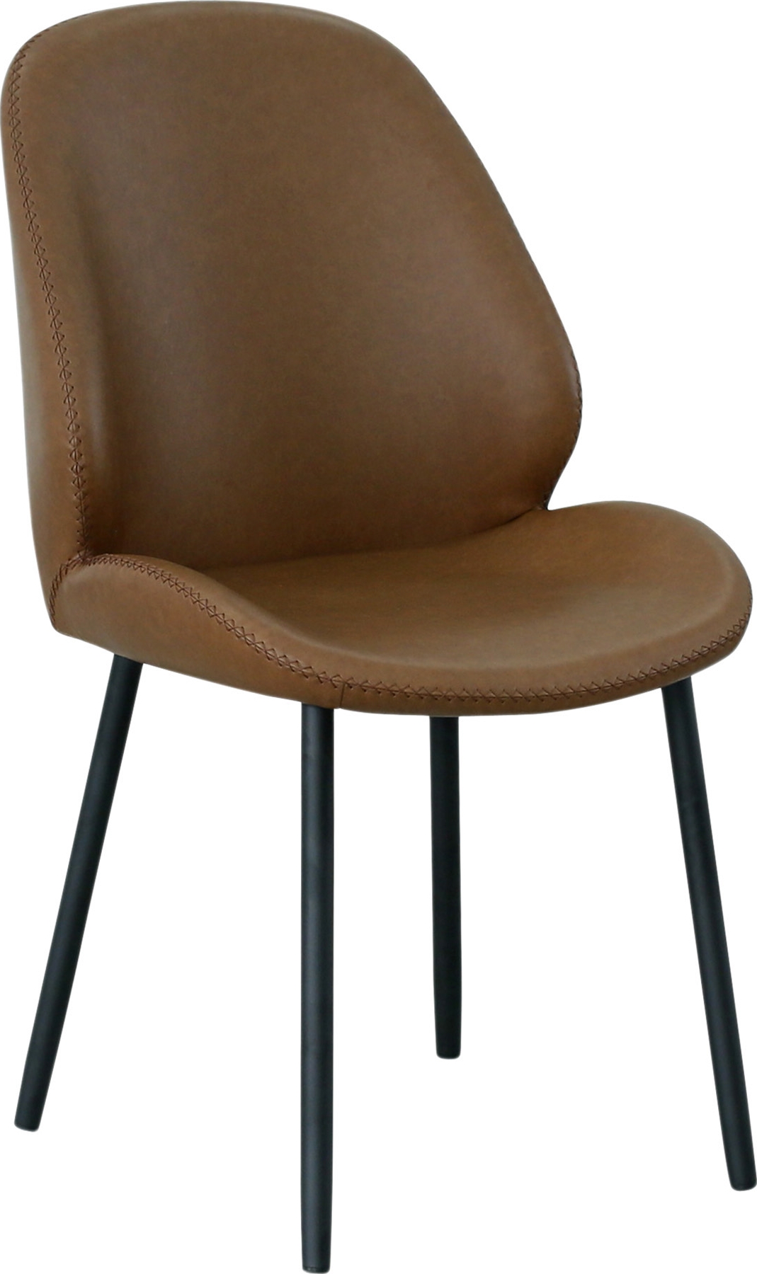 Monte Carlo Esszimmerstuhl Braun PU