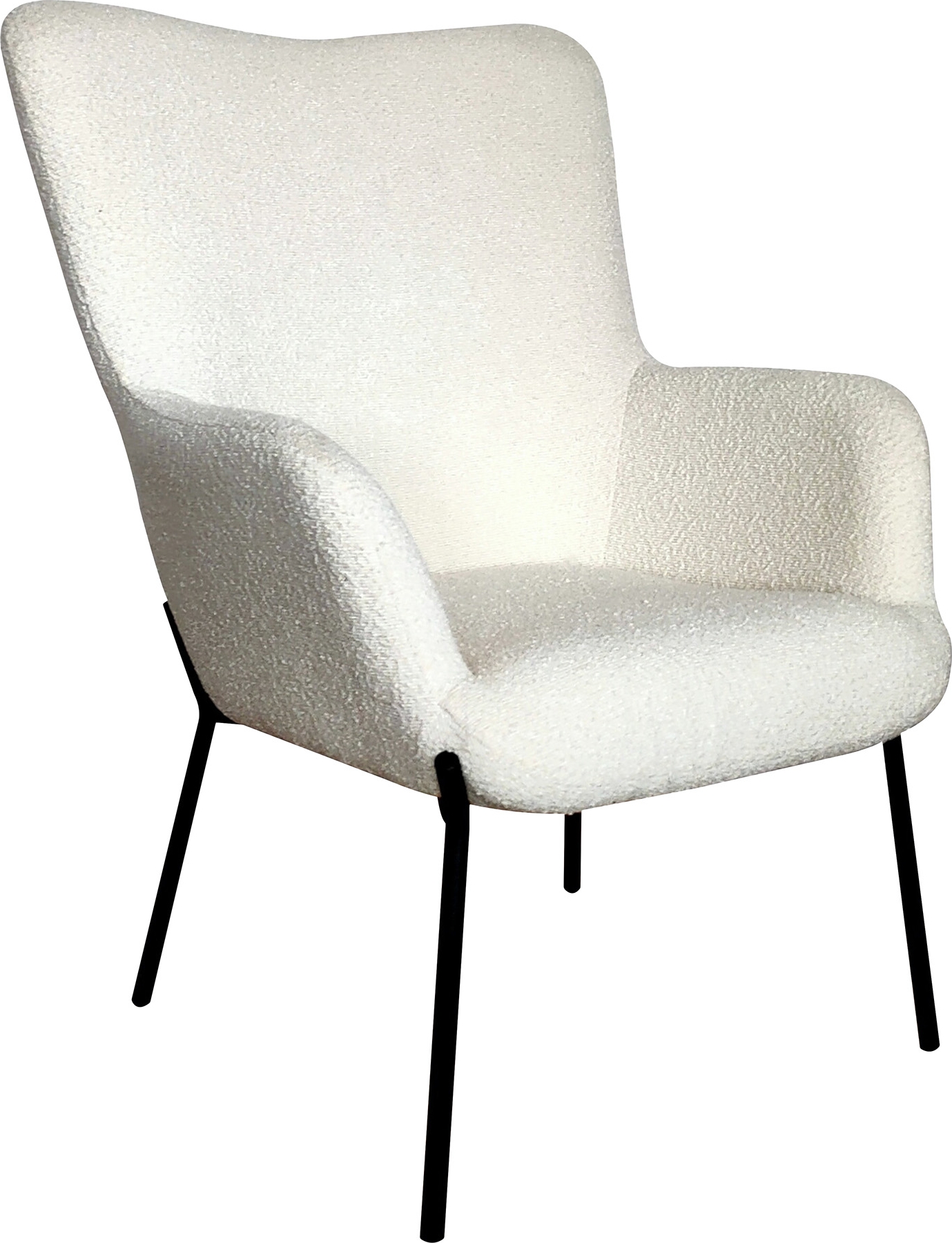 Glasgow-Sessel Wei�es Boucl�