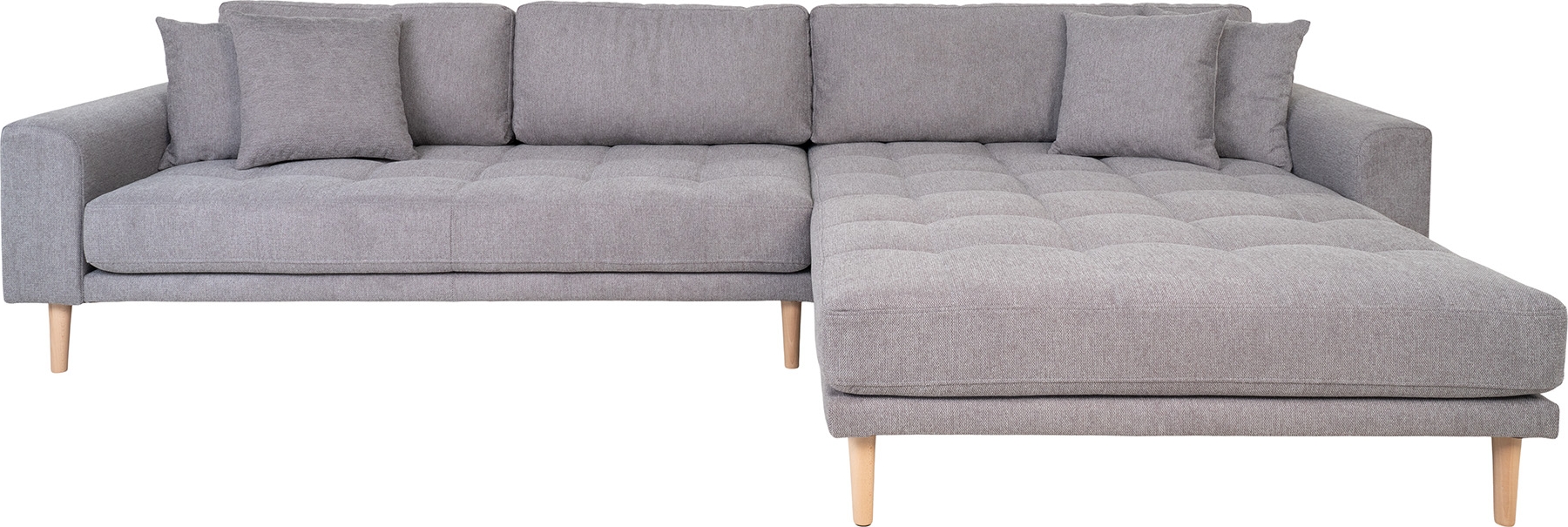 Diwansofa Lido Hellgrau rechts