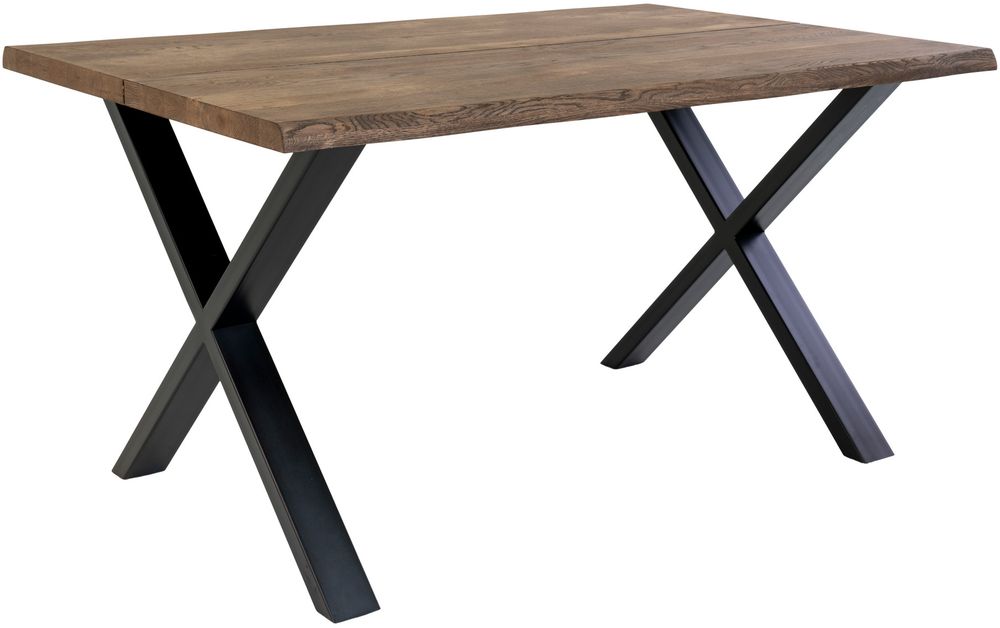 Toulon Esstisch - 140 x 95 cm - Ger�ucherte ge�lte Eiche