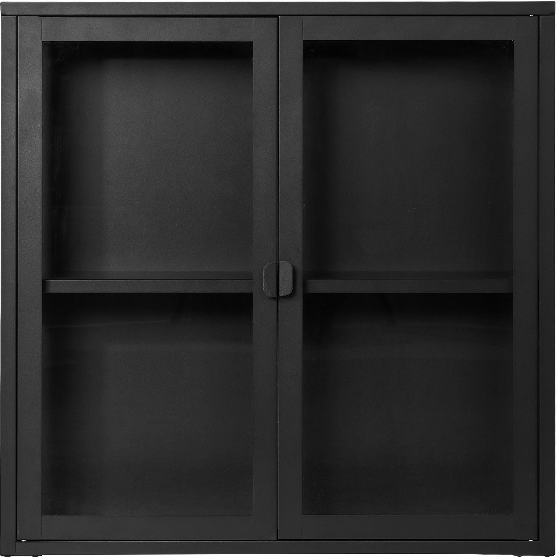 Brisbane Wandschrank 80x18x80 cm - Schwarz