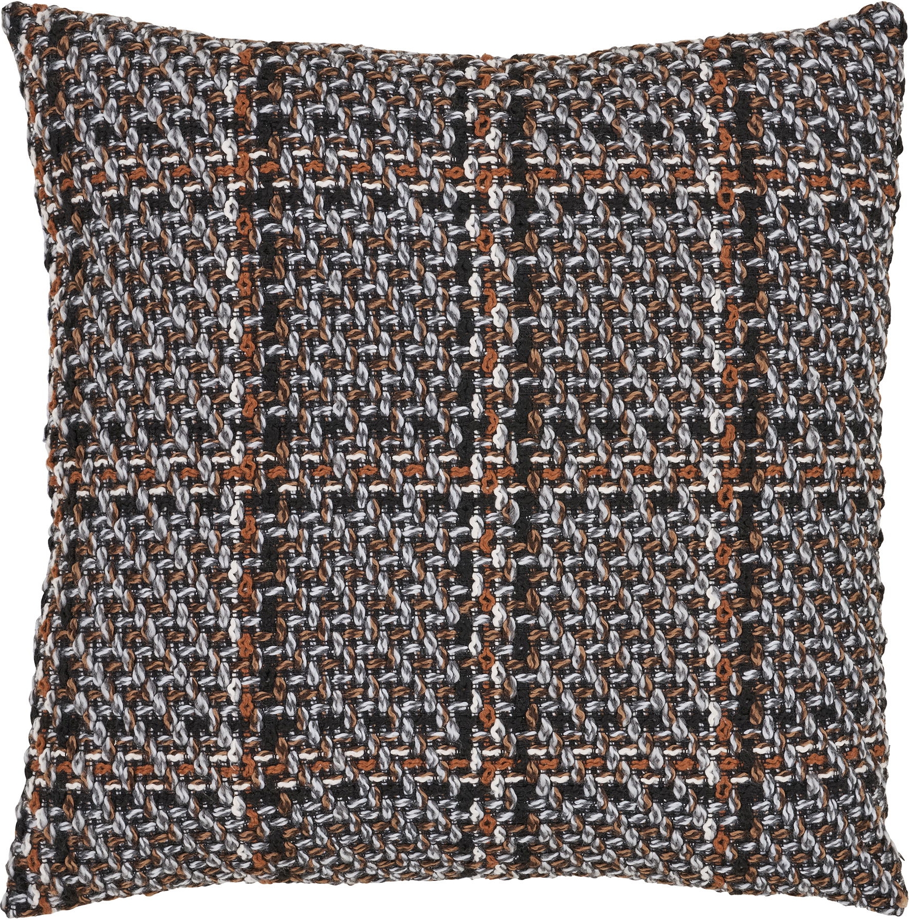 Nara Dekokissen 60 x 60 cm - Braunmischung