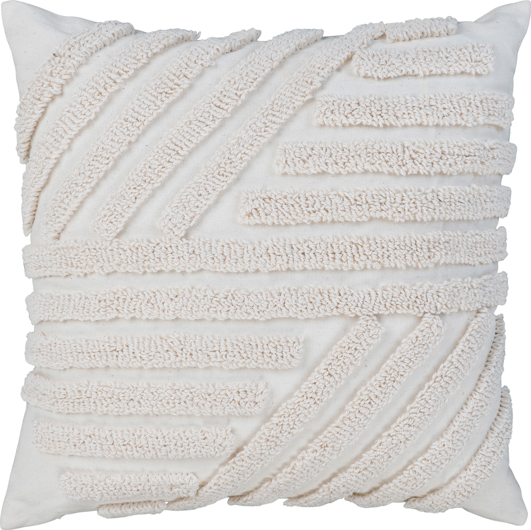 Dekokissen Albany Wei� 45 x 45 cm