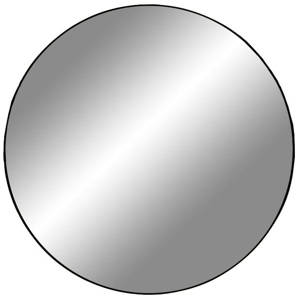 Jersey-Spiegel - Schwarz - �40