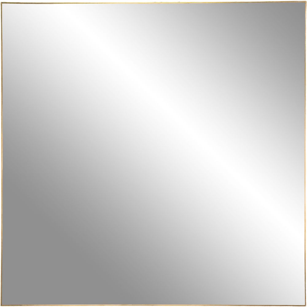 Jersey-Spiegel - Messingimitat - 60x60