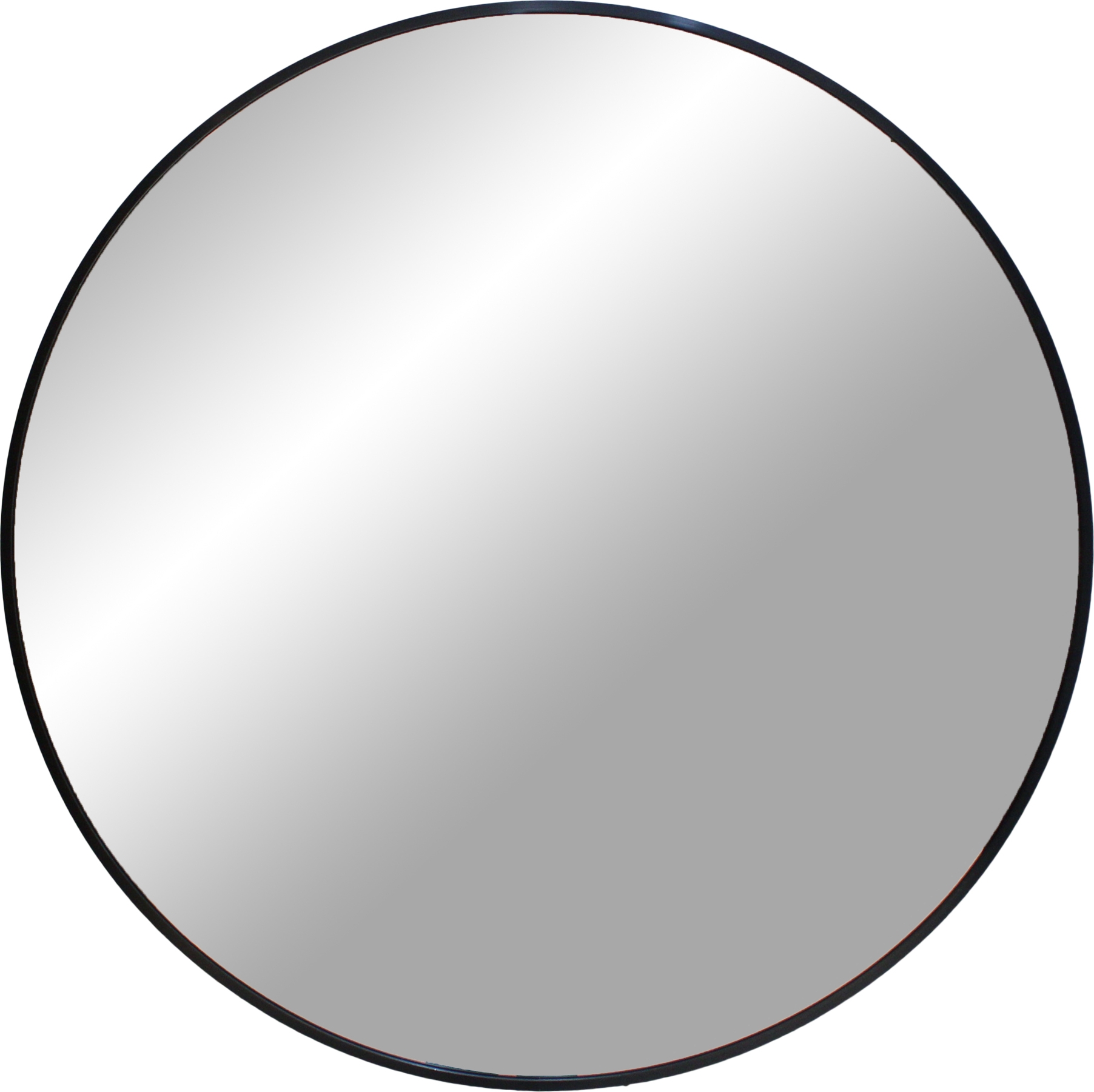 Runder Wandspiegel Madrid - Schwarz Runder Wandspiegel Madrid - Schwarz