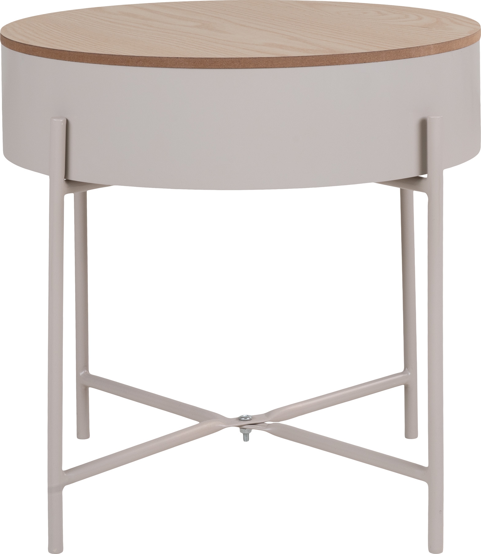 Sisco Beistelltisch Beige/Grau �40 cm