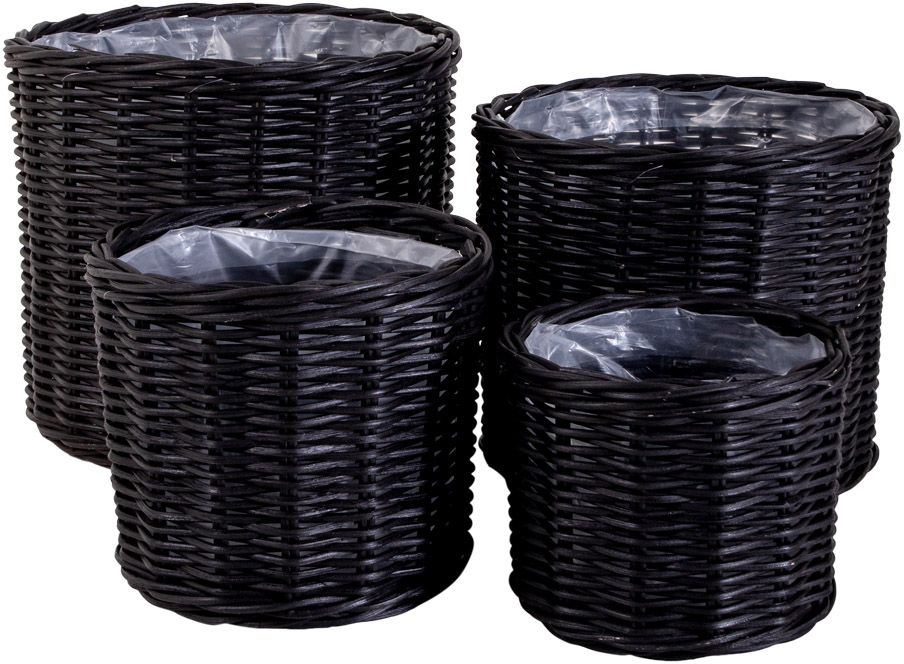 Bogor K�rbe - Schwarz - 4 Stk