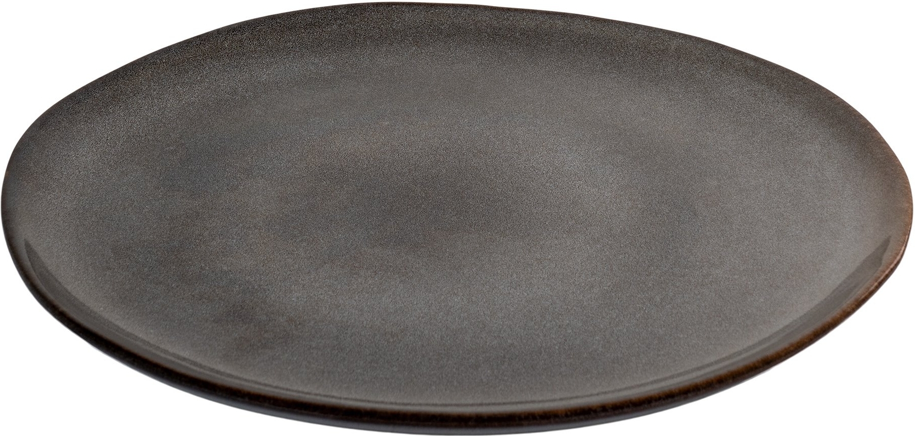 Selma Teller �27 cm 4er-Pack - Grau/Braun