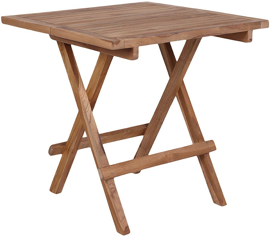 Saltö Couchtisch aus Teakholz - 50 x 50 x 50 cm + Holzöl für Möbel Saltö Couchtisch aus Teakholz - 50 x 50 x 50 cm + Holzöl für Möbel