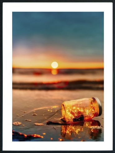 Posterworld - Motiv Sonnenuntergang - 50x70 cm
