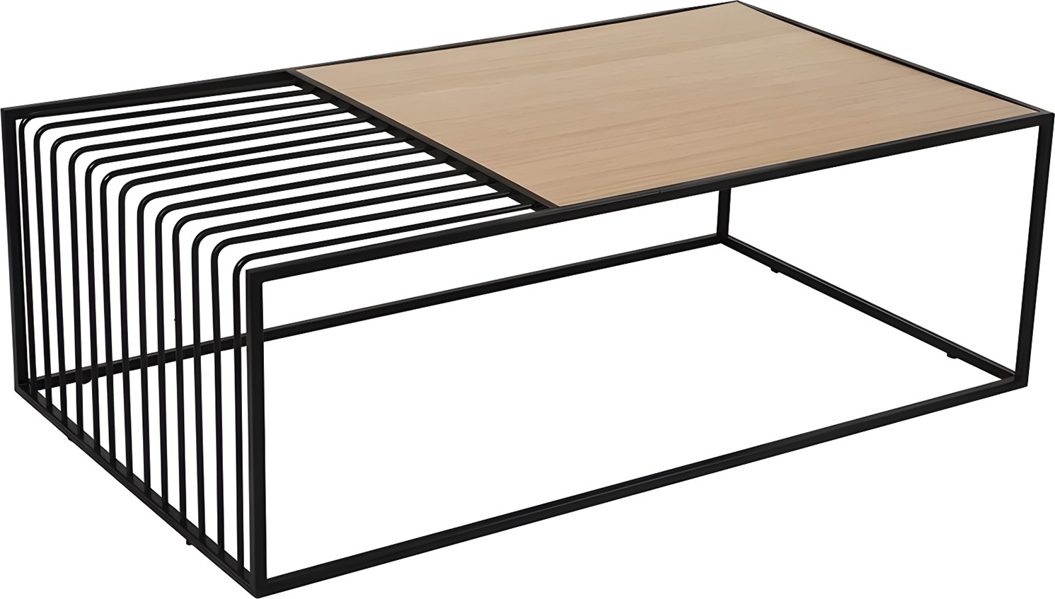 Riley Couchtisch - Walnuss