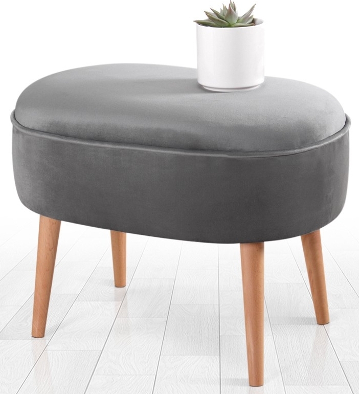 Moile Hocker - Grau Moile Hocker - Grau