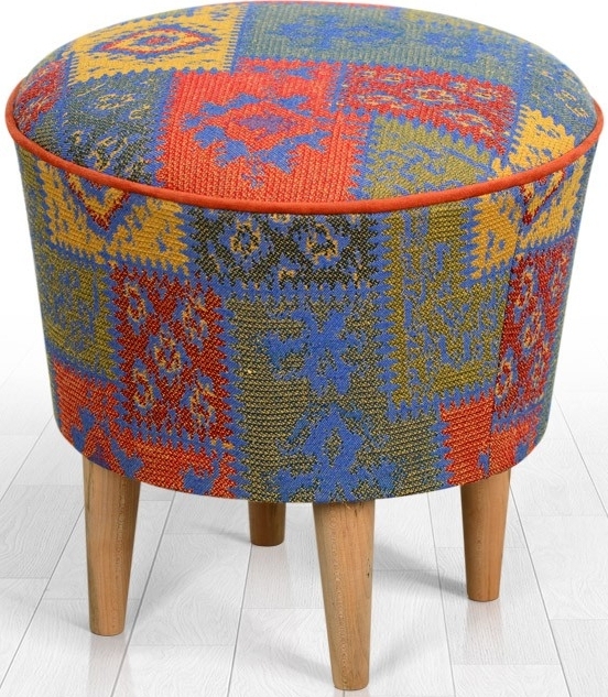 Rugg Hocker 3 - Mehrfarbig