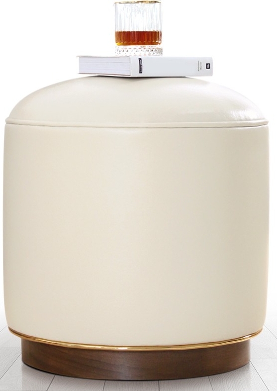 Sitzpuff Milotte - Creme