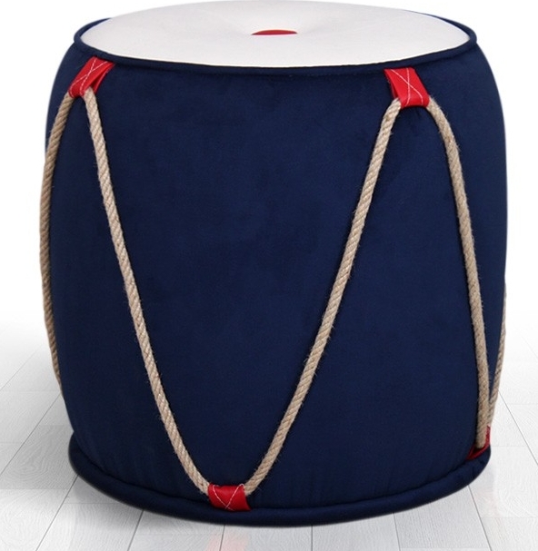 Fora Hocker - Blau/Wei�