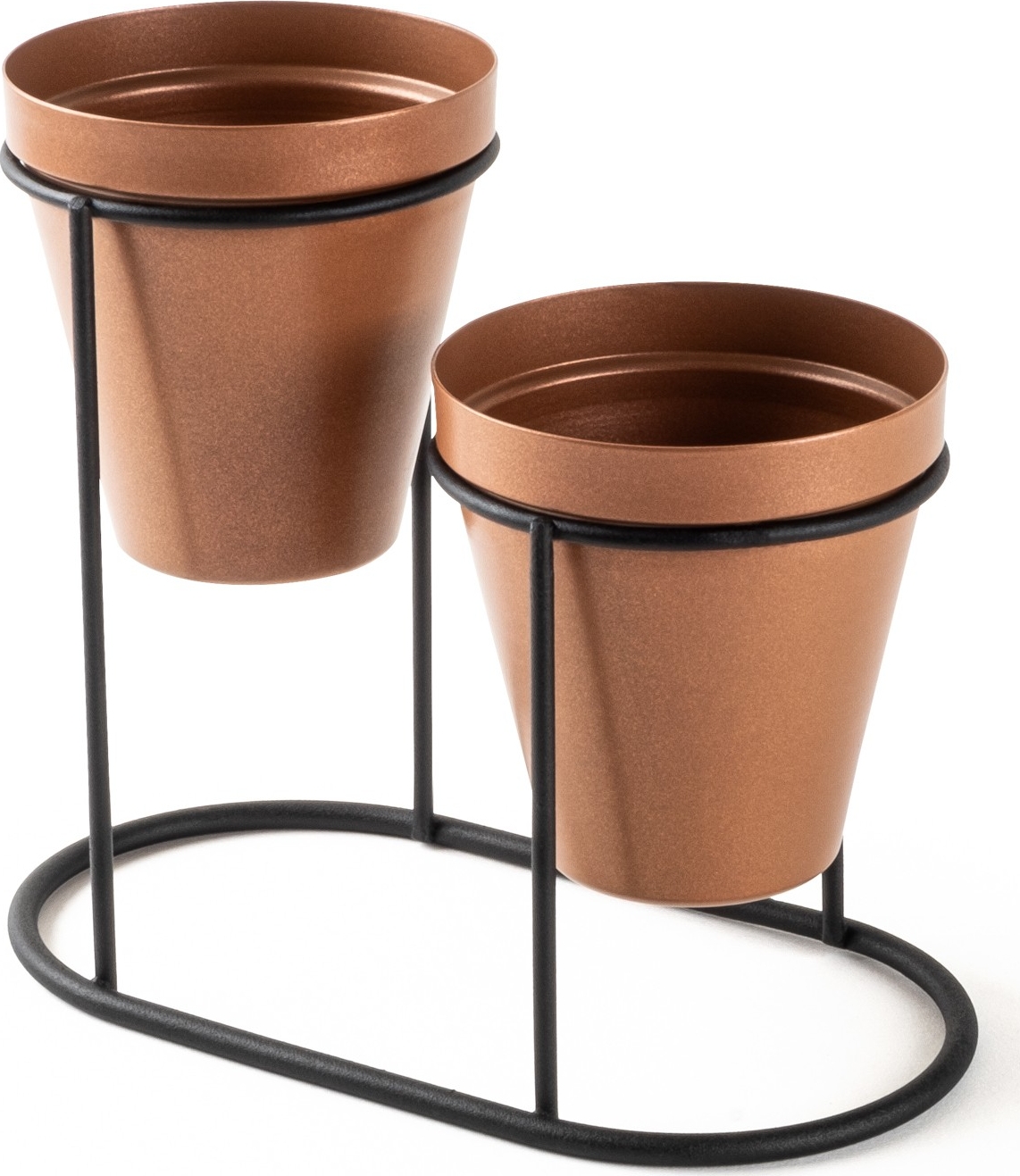 Plato 15 Töpfe - Kupfer/Schwarz Plato 15 Töpfe - Kupfer/Schwarz