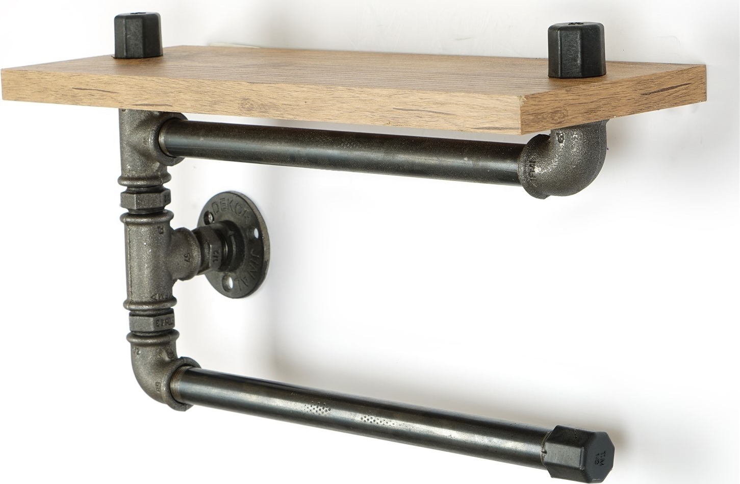 Borg Kleiderb�gel - Walnuss/Silber