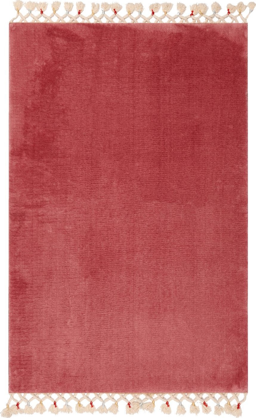 Badezimmerteppich Aslan - Fuchsia