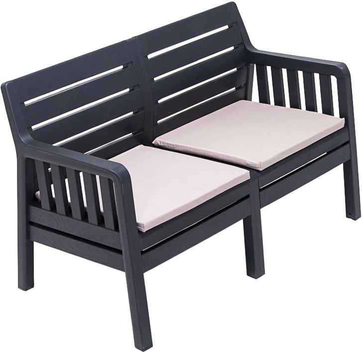 Lara 2-Sitzer-Sofa - Anthrazit