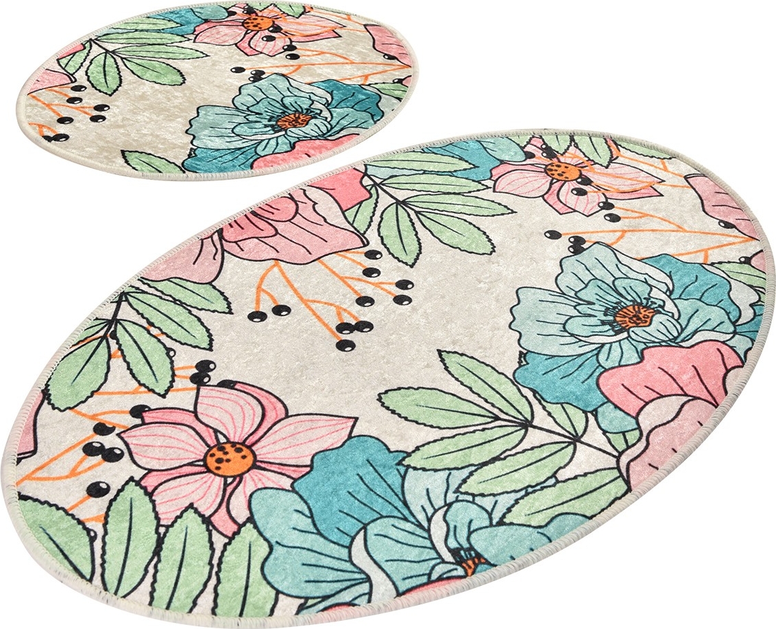 F�hren Sie einen Badezimmerteppich aus