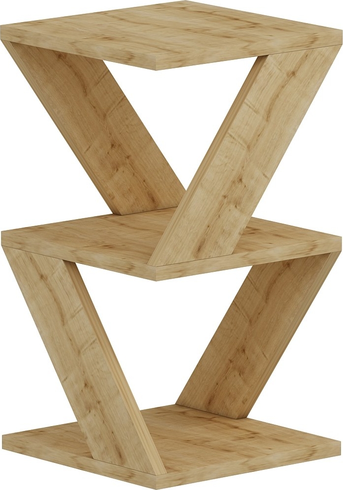 Albeni Beistelltisch 30 x 30 cm - Saphireiche