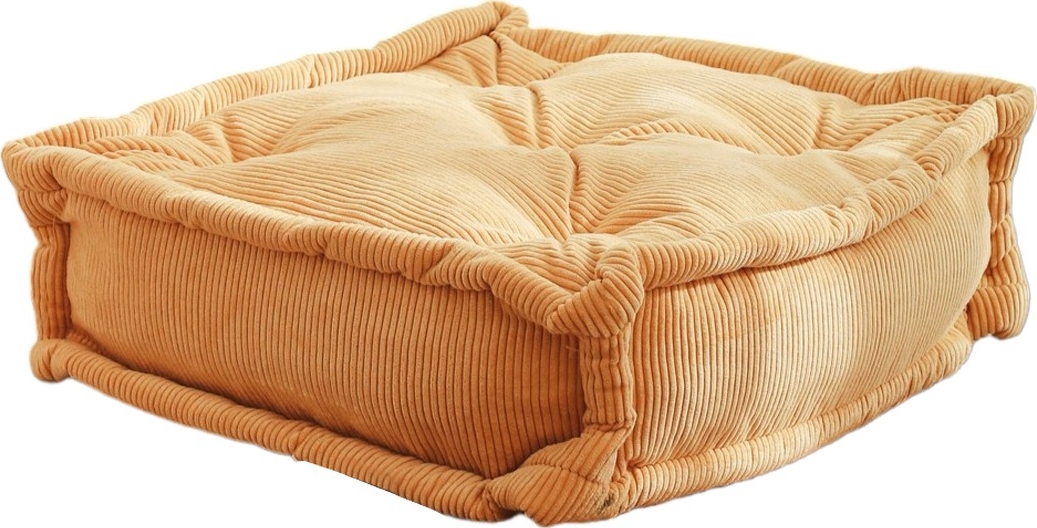 Biskuvi-Hocker - Gelb