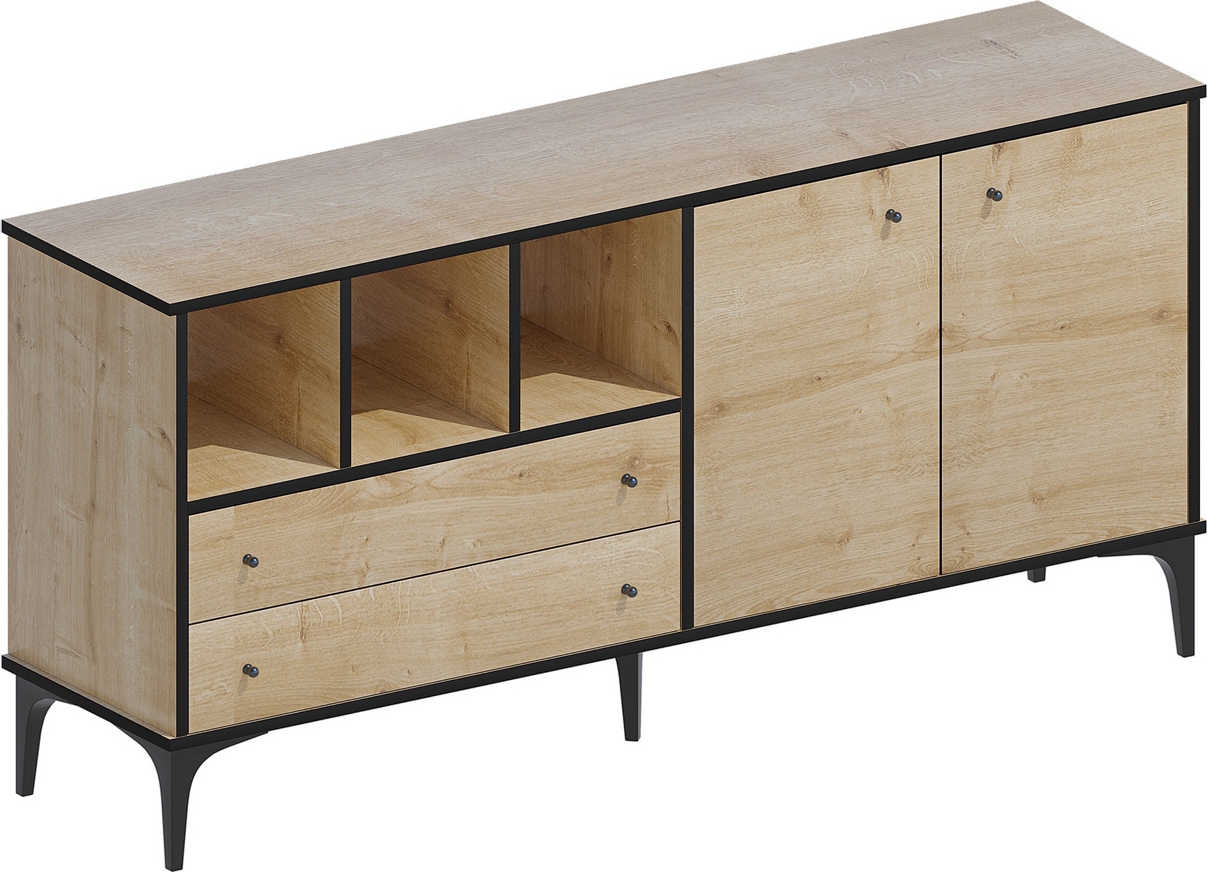 Elena Sideboard - Saphir-Eiche