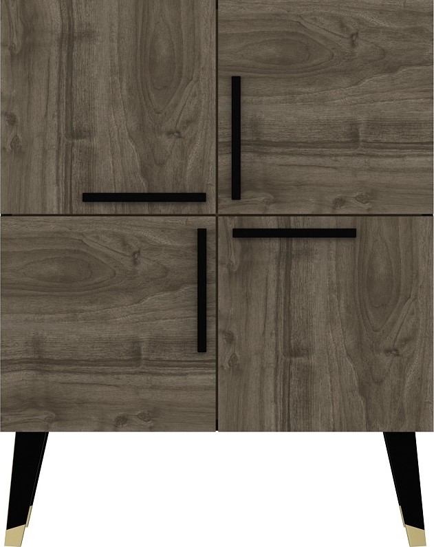 Makroschrank - Nussbaum