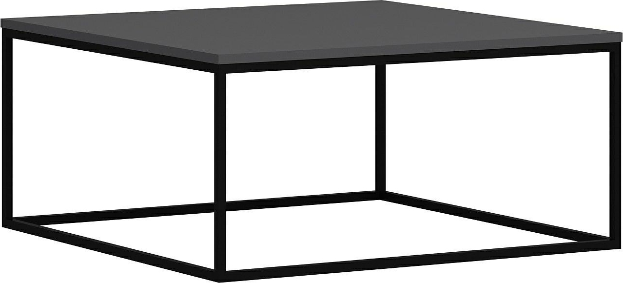 Loni Couchtisch 90 x 90 cm - Anthrazit