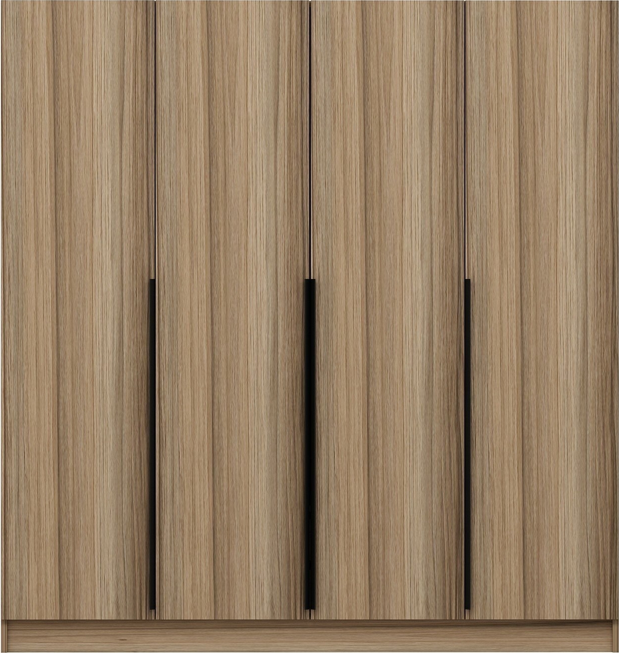 Cikani Kleiderschrank 180x52x210 cm - Eiche