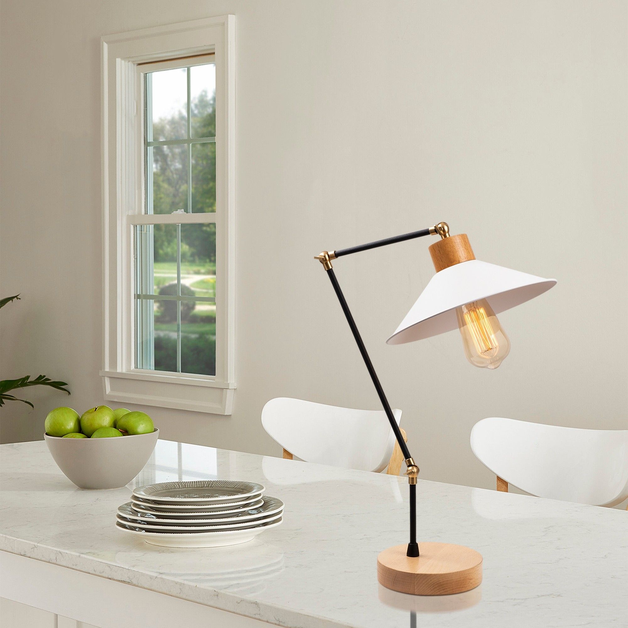 Magnat Tischleuchte - Wei�