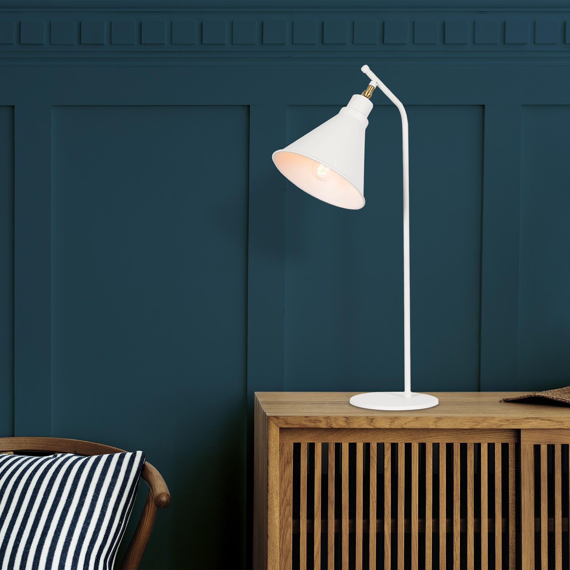 Sivani Tischlampe 2 - Wei�