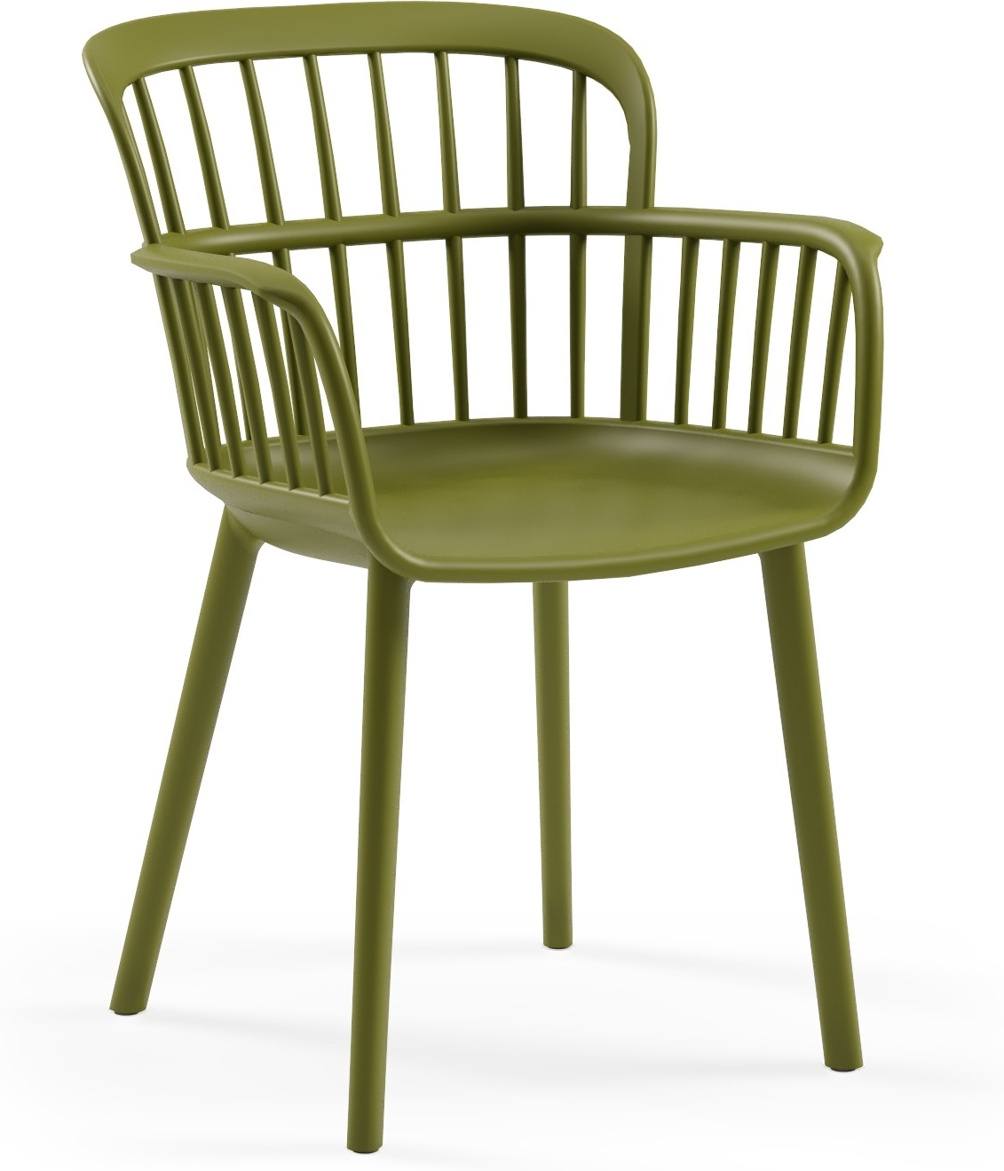 Eva Esszimmerstuhl 2er-Pack - Khaki