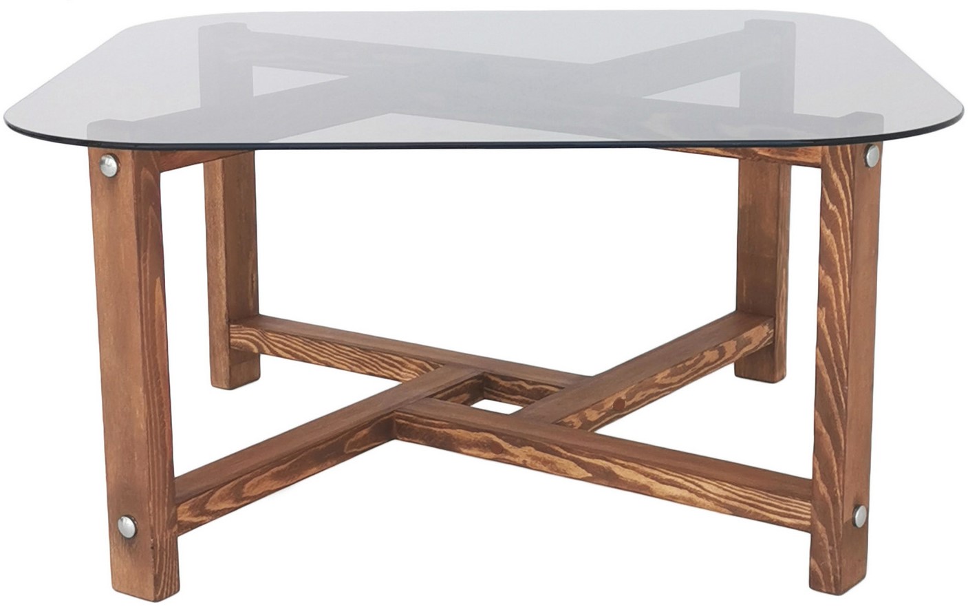 Zen Couchtisch 80 x 80 cm - Eiche