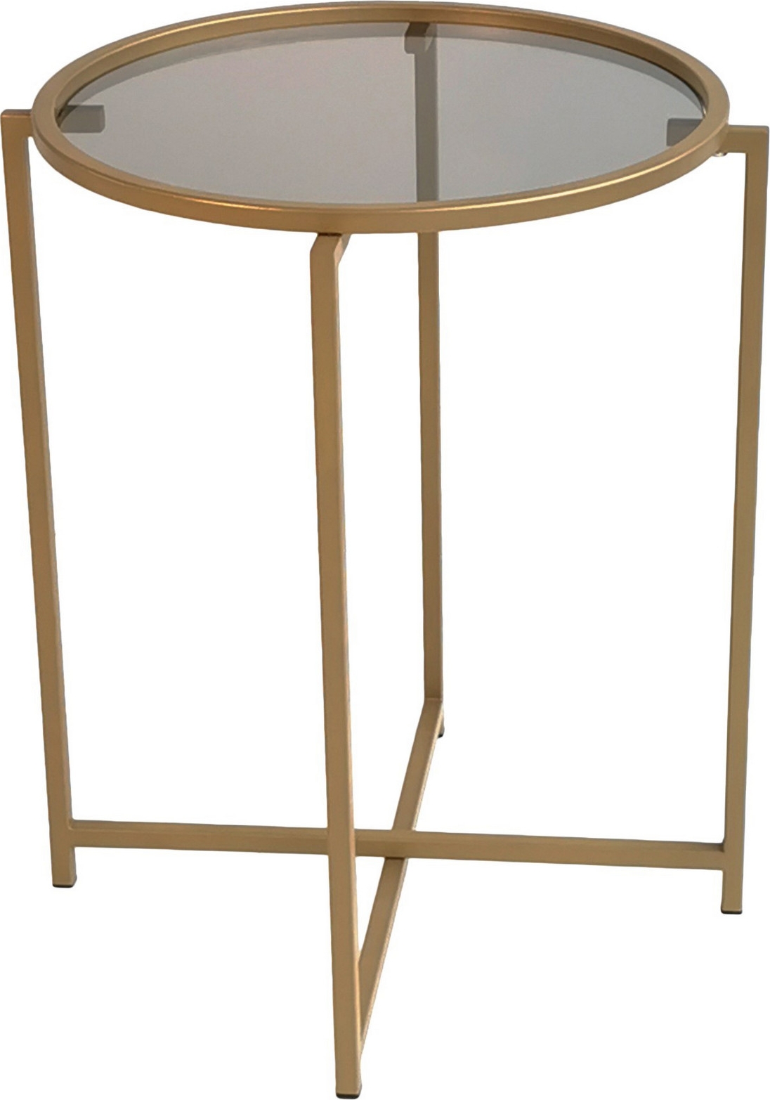 Sephyr Couchtisch Ø50 cm - Gold/Rauch Sephyr Couchtisch Ø50 cm - Gold/Rauch