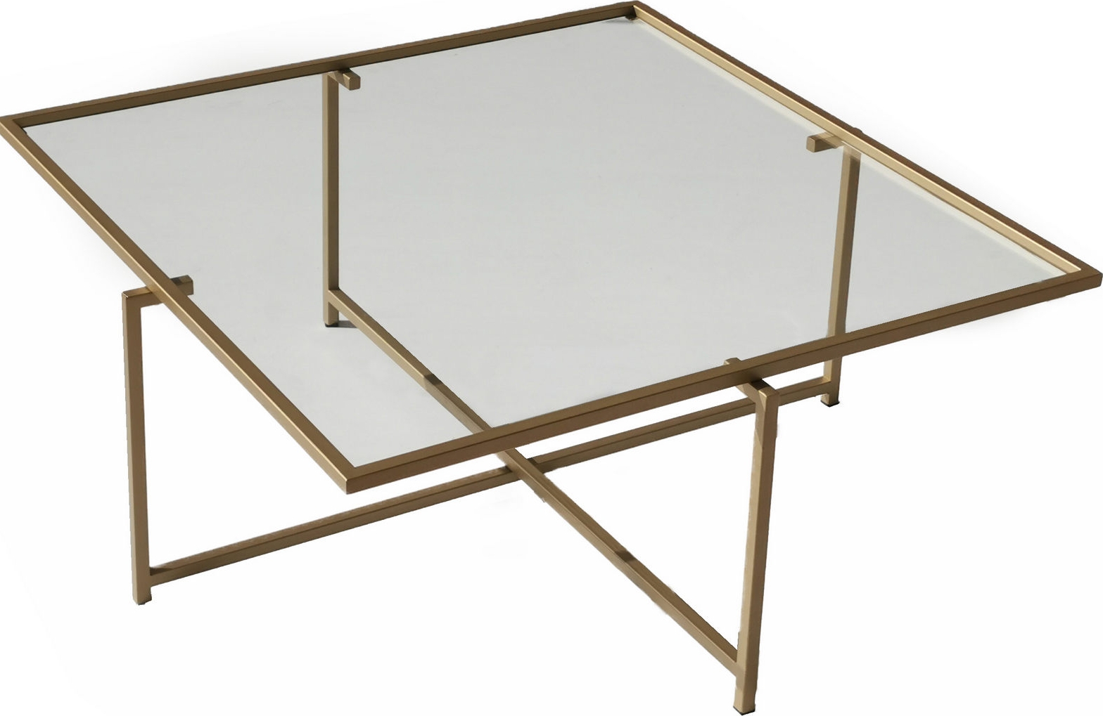 Sun Couchtisch 85 cm - Gold