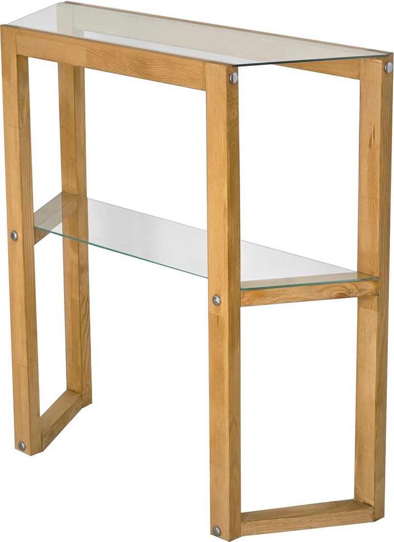 Via Relieftisch 85 x 31 cm - Eiche