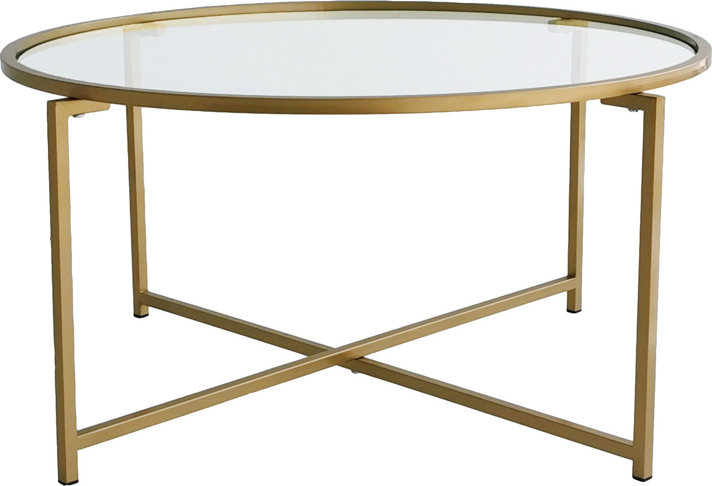 Sun Couchtisch 83 x 83 cm - Gold