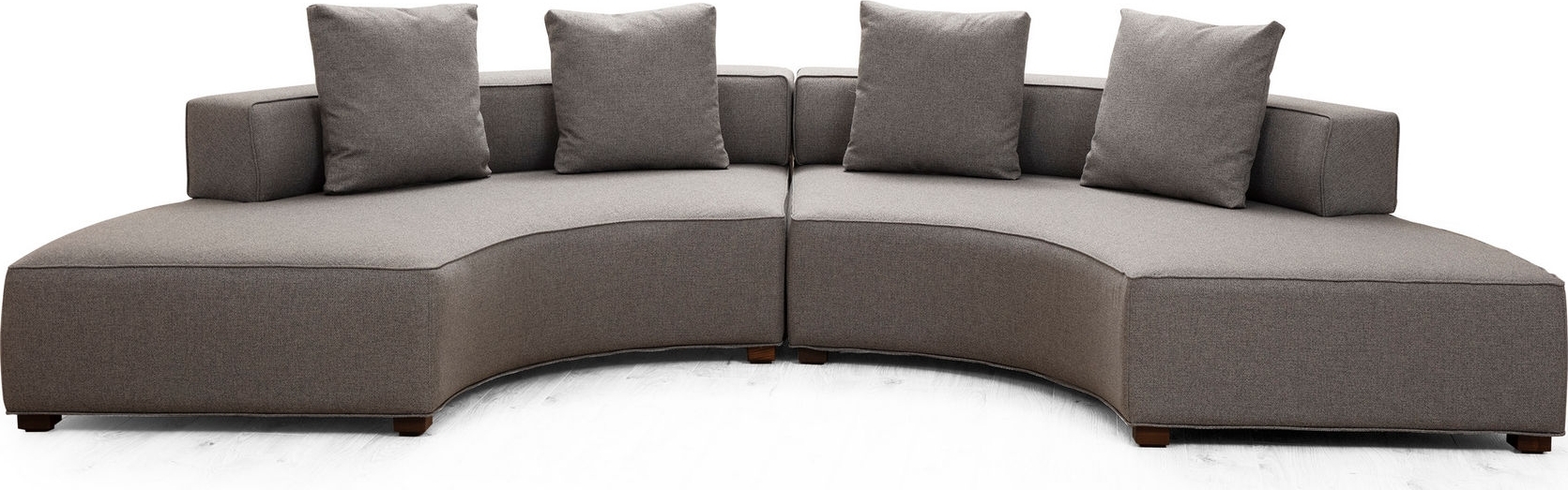 Gloria U-Sofa 360 cm - Grau