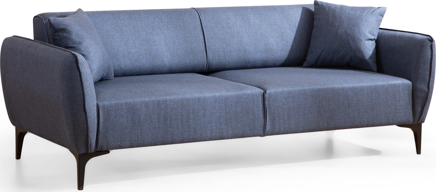 Belissimo 3-Sitzer-Sofa - Blau