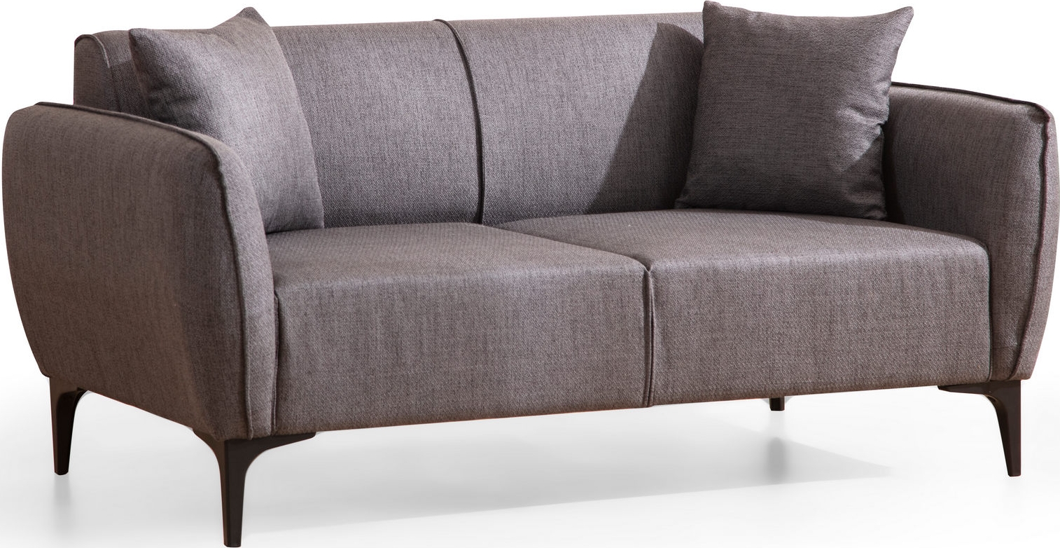 Belissimo 2-Sitzer-Sofa - Dunkelgrau