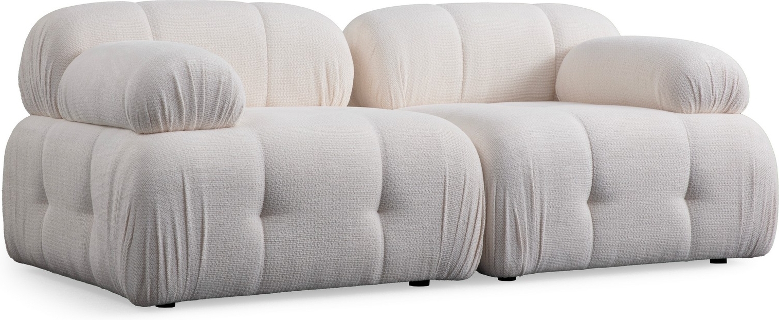 Petite 2-Sitzer-Sofa - Wei�