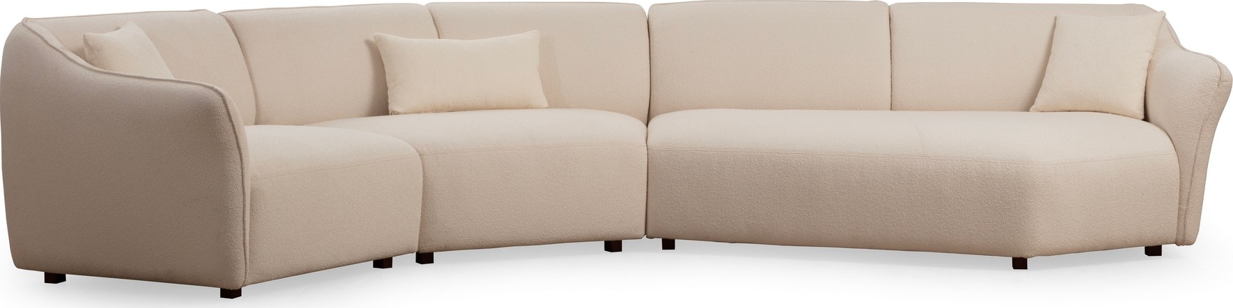 Mentis Ecksofa 360 cm - Creme