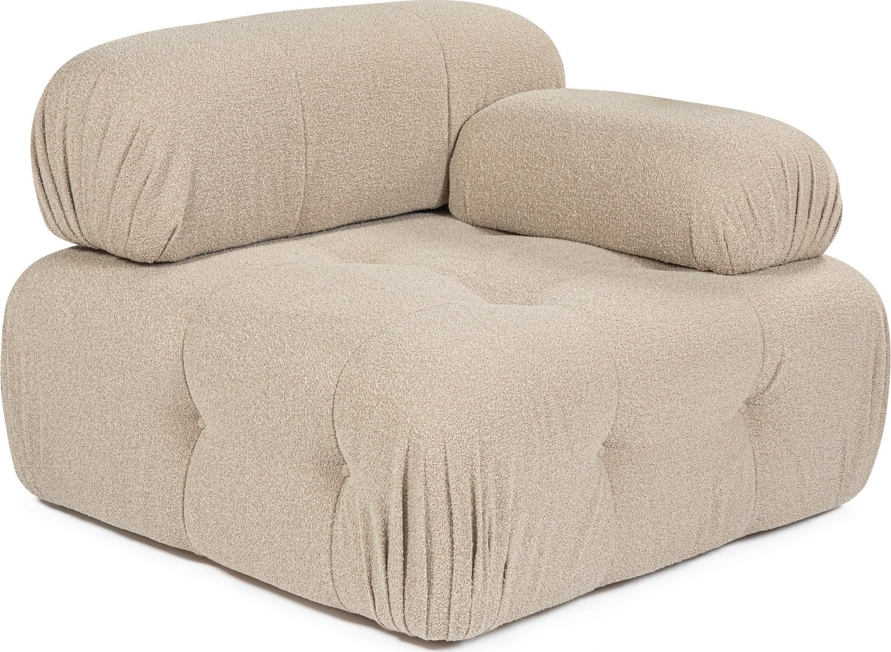 Rechtes Blanca-Modul - Dunkelbeige