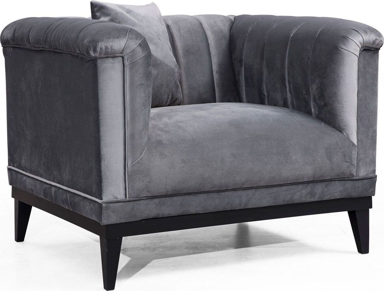 Trendiger Sessel - Dunkelgrau